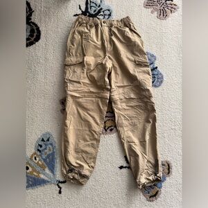 Vintage North Face Convertible Khaki Hiking Pants